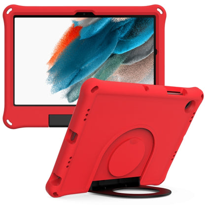 For Samsung Galaxy Tab A8 EVA Handle Holder Tablet Case(Red) by bashfashion