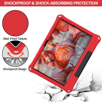 For Samsung Galaxy Tab A8 EVA Handle Holder Tablet Case(Red) by bashfashion