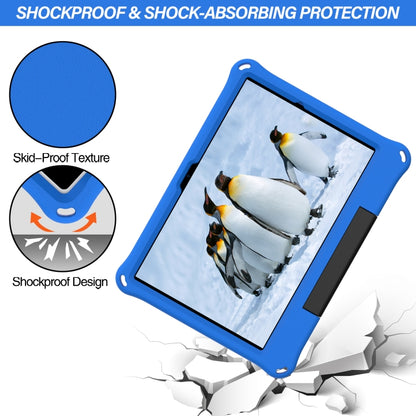 For Samsung Galaxy Tab A8 EVA Handle Holder Tablet Case(Blue) by bashfashion