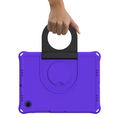 For Samsung Galaxy Tab A8 EVA Handle Holder Tablet Case(Purple) by bashfashion