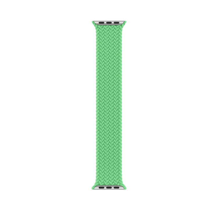 165mm Nylon Braided Watch Band For Apple Watch Ultra 49mm&Watch Ultra 2 49mm / Series 9&8&7 45mm / SE 3&SE 2&6&SE&5&4 44mm / 3&2&1 42mm(Green) by bashfashion