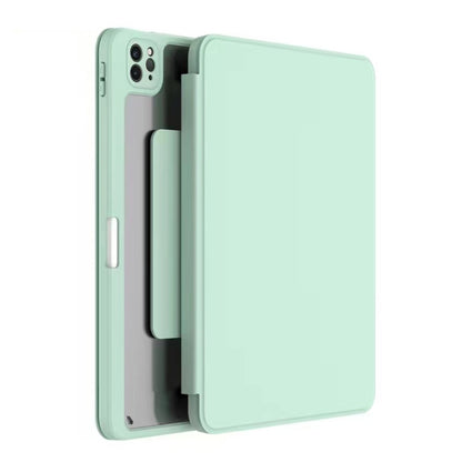 For iPad 10.2 2021 / 2020 / 2019 Mutural Jianshang Series Tablet Leather Smart Case(Mint Green) by Mutural