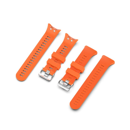 For Garmin Forerunner 45 & 45S Silicone Watch Band(Orange) by bashfashion