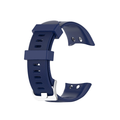 For Garmin Forerunner 45 & 45S Silicone Watch Band(Navy blue) by bashfashion