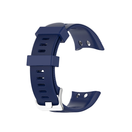 For Garmin Forerunner 45 & 45S Silicone Watch Band(Navy blue) by bashfashion