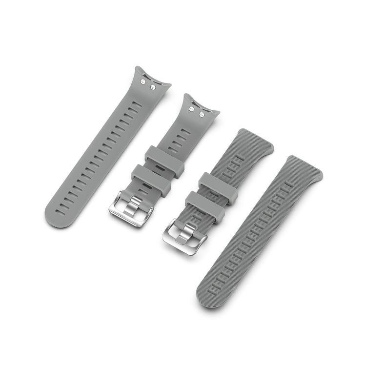 For Garmin Forerunner 45 & 45S Silicone Watch Band(Gray) by bashfashion