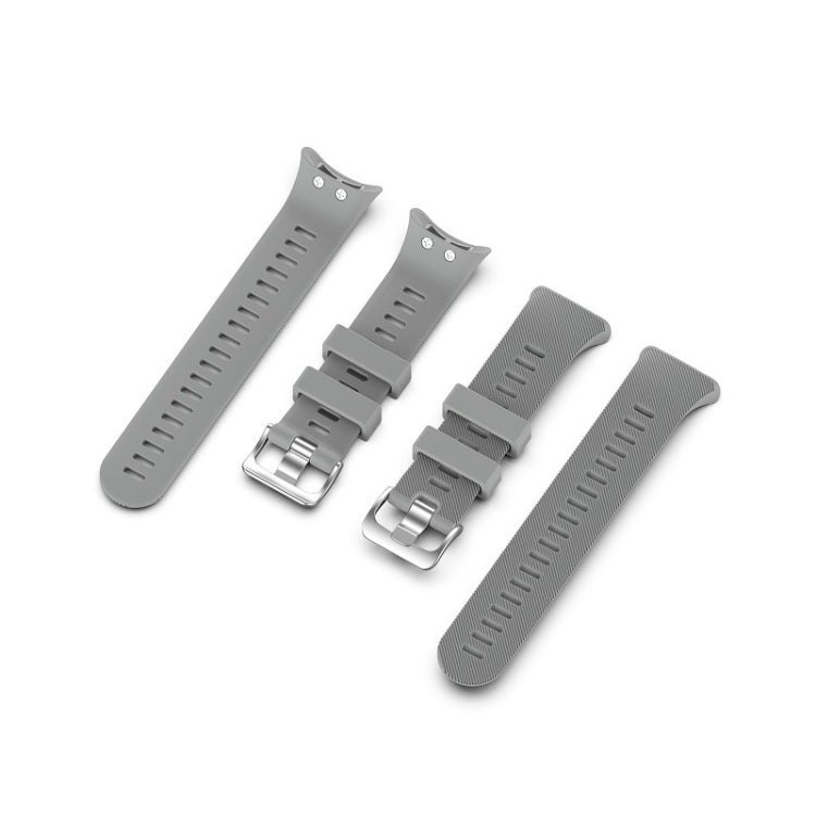 For Garmin Swim 2 Silicone Watch Band(Gray) by bashfashion