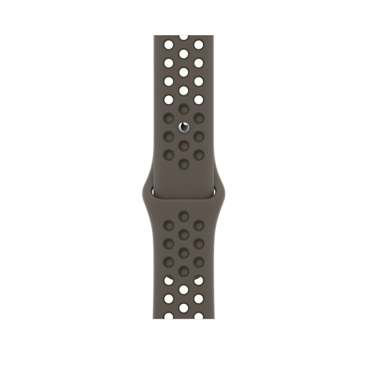 Sport Silicone Watch Band For Apple Watch Ultra 49mm&Watch Ultra 2 49mm / Series 9&8&7 45mm / SE 3&SE 2&6&SE&5&4 44mm / 3&2&1 42mm(Olive Gray/Cargo Khaki) by bashfashion