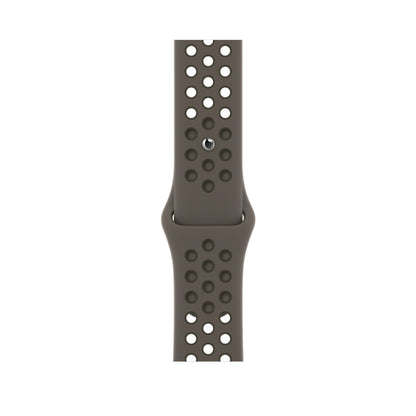Sport Silicone Watch Band For Apple Watch Ultra 49mm&Watch Ultra 2 49mm / Series 9&8&7 45mm / SE 3&SE 2&6&SE&5&4 44mm / 3&2&1 42mm(Olive Gray/Cargo Khaki) by bashfashion
