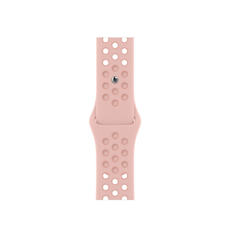 Sport Silicone Watch Band For Apple Watch Ultra 49mm&Watch Ultra 2 49mm / Series 9&8&7 45mm / SE 3&SE 2&6&SE&5&4 44mm / 3&2&1 42mm(Pink Oxford/Rose Whisper) by bashfashion