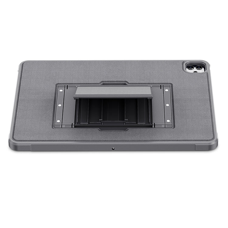 For iPad 10.2 2021 / 2019 Suspension Stand Tablet Case(Black) by bashfashion