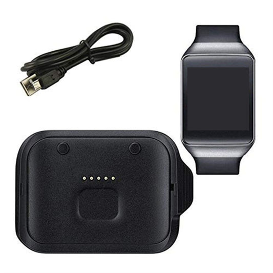 For Galaxy Gear Live R382 SM-R382 Charger Base(Black) by bashfashion