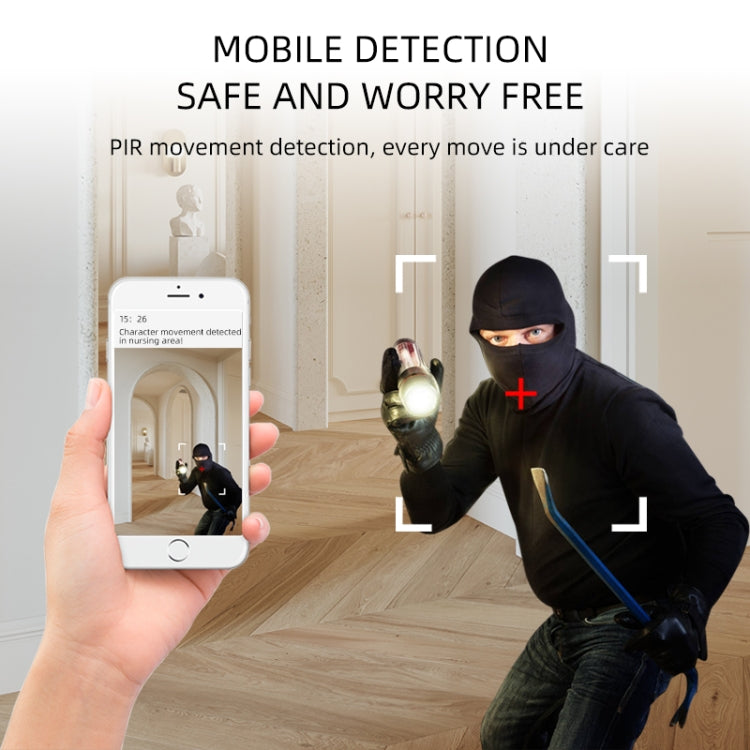 A2 1080P HD WiFi Smart Surveillance Camera Support Night Vision by bashfashion