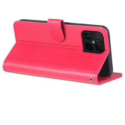 For Honor X8 / X30i AZNS Sheepskin Texture Flip Leather Phone Case(Red) by AZNS