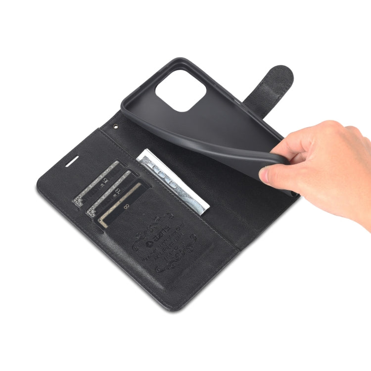 For Honor X8 / X30i AZNS Sheepskin Texture Flip Leather Phone Case(Black) by AZNS