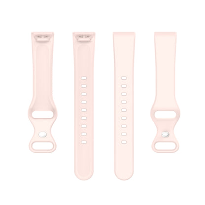 For Amazon Halo View Silicone Butterfly Buckle Watch Band, Size:L(Sand Pink) by bashfashion