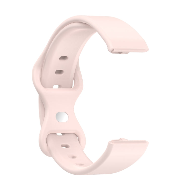 For Amazon Halo View Silicone Butterfly Buckle Watch Band, Size:L(Sand Pink) by bashfashion
