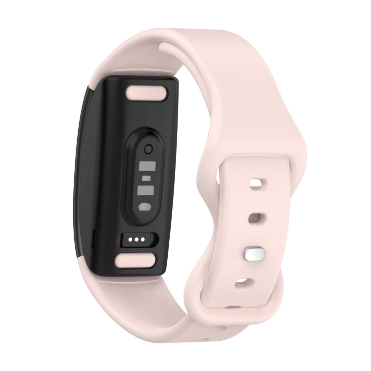 For Amazon Halo View Silicone Butterfly Buckle Watch Band, Size:L(Sand Pink) by bashfashion