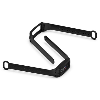 For Amazon Halo View Silicone Integrated Watch Band(Black) by bashfashion