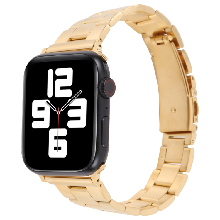 Small Waist Quick Release Watch Band For Apple Watch Ultra 49mm&Watch Ultra 2 49mm / Series 9&8&7 45mm / SE 3&SE 2&6&SE&5&4 44mm / 3&2&1 42mm(Gold) by bashfashion