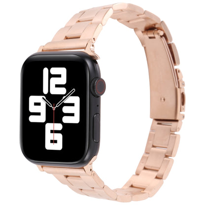 Small Waist Quick Release Watch Band For Apple Watch Ultra 49mm&Watch Ultra 2 49mm / Series 9&8&7 45mm / SE 3&SE 2&6&SE&5&4 44mm / 3&2&1 42mm(Rose Gold) by bashfashion