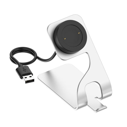 For Honor Watch GS 3 Universal Aluminum Alloy Magnetic Charger Holder(Silver) by bashfashion