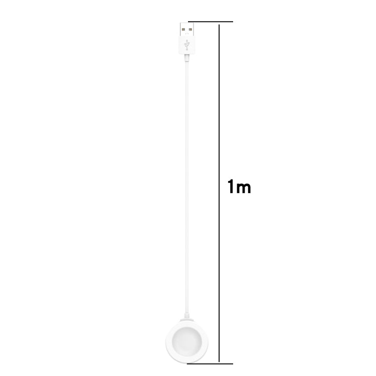 For Huawei Watch GT 3 Pro Smart Watch Magnetic Charging Cable, Length: 1m, Integrated Version(White) by bashfashion