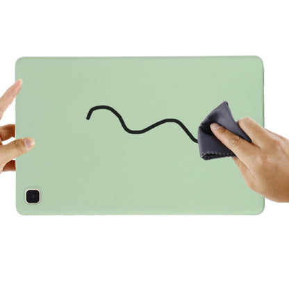 For Samsung Galaxy Tab A7 2020 Solid Color Liquid Silicone Shockpoof Tablet Case(Green) by bashfashion