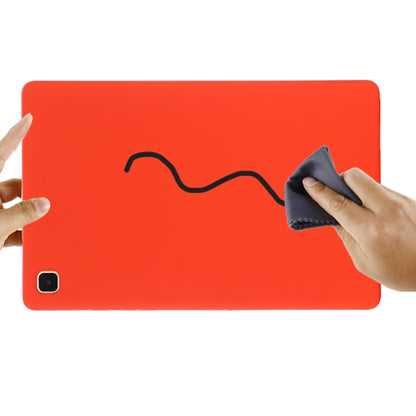 For Samsung Galaxy Tab A7 2020 Solid Color Liquid Silicone Shockpoof Tablet Case(Red) by bashfashion