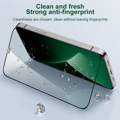 For iPhone 16e / 13 / 13 Pro Green Light Eye Protection Tempered Glass Film by bashfashion
