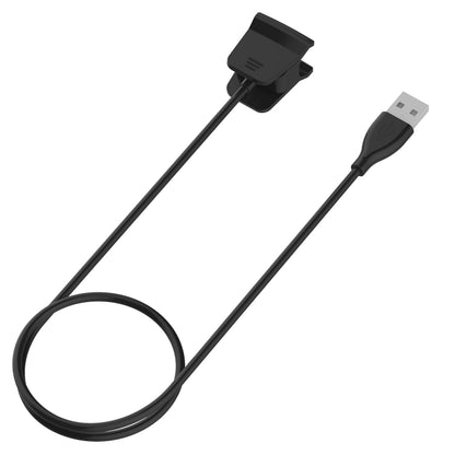 For FITBIT Alta HR 1m Charging Cable(Black) by bashfashion