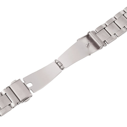 For Samsung Galaxy Galaxy Watch 3 45mm / Huawei Watch 3 / 3 Pro 22mm Three-bead Steel Quick Release Watch Band(Silver) by bashfashion