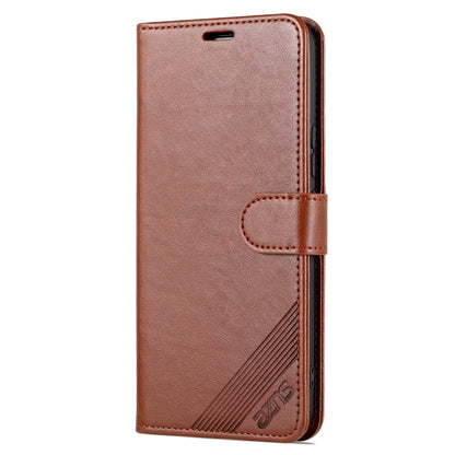 For Honor Play 30 AZNS Sheepskin Texture Flip Leather Phone Case(Brown) by AZNS