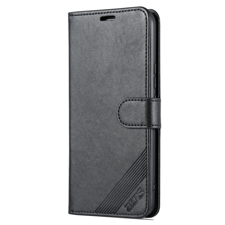 For Honor Play 30 AZNS Sheepskin Texture Flip Leather Phone Case(Black) by AZNS