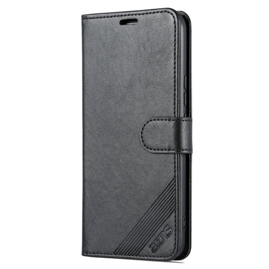 For Honor Play 30 AZNS Sheepskin Texture Flip Leather Phone Case(Black) by AZNS