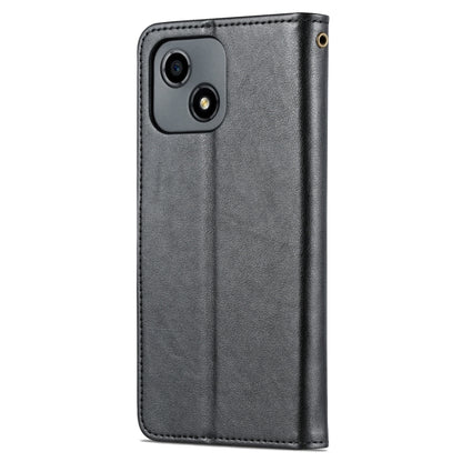 For Honor Play 30 AZNS Sheepskin Texture Flip Leather Phone Case(Black) by AZNS