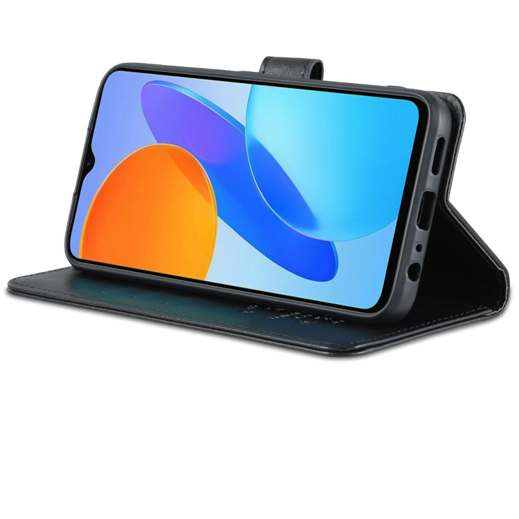 For Honor Play 30 AZNS Sheepskin Texture Flip Leather Phone Case(Black) by AZNS