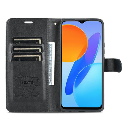 For Honor Play 30 AZNS Sheepskin Texture Flip Leather Phone Case(Black) by AZNS