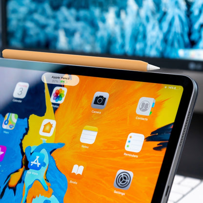 DUX DUCIS Stoyobe Ultra-thin Silicone Protective Case for Apple Pencil Pro / 2(Orange) by DUX DUCIS