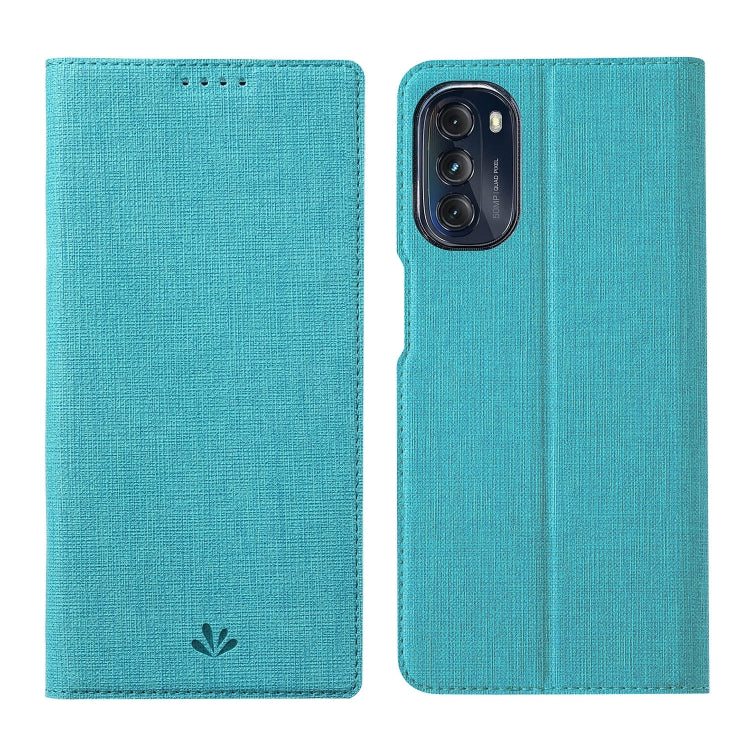 For Motorola Moto G 5G 2022 ViLi DMX Series Shockproof Magnetic Flip Leather Phone Case(Blue) by ViLi
