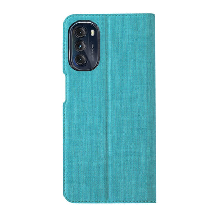 For Motorola Moto G 5G 2022 ViLi DMX Series Shockproof Magnetic Flip Leather Phone Case(Blue) by ViLi