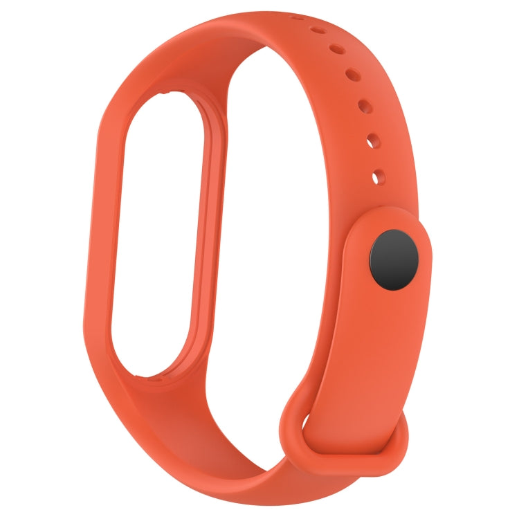 For Xiaomi Mi Band 7 / 7NFC / 6 / 6 NFC / 5 / 5 NFC / Amazfit Band 5 Official Silicone Watch Band(Orange) by bashfashion