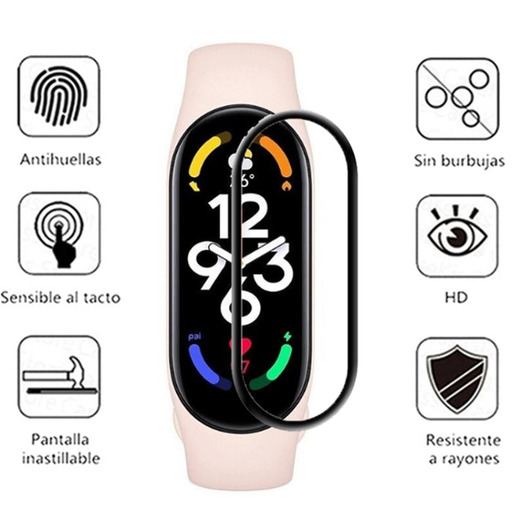 For Xiaomi Mi Band 7 / 7 NFC 3D Composite Hot Bending Screen Film Protector by bashfashion