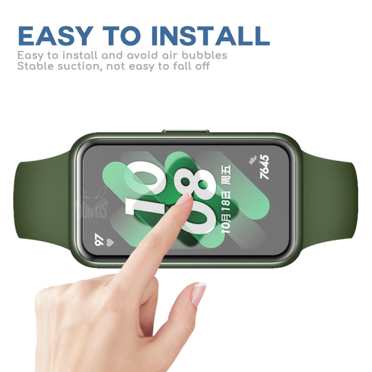 For Huawei Band 7 / 7 NFC 3D Composite Hot Bending Screen Film by bashfashion