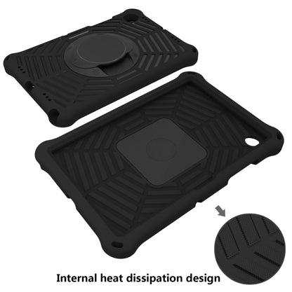 For Samsung Galaxy Tab A8 10.5 2021 Spider King EVA Protective Case with Adjustable Shoulder Strap & Holder(Black) by bashfashion