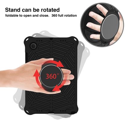 For Samsung Galaxy Tab A8 10.5 2021 Spider King EVA Protective Case with Adjustable Shoulder Strap & Holder(Black) by bashfashion