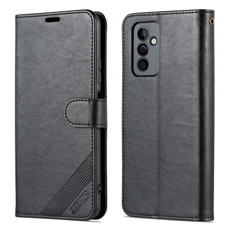 For Huawei Maimang 11 AZNS Sheepskin Texture Flip Leather Phone Case(Black) by AZNS