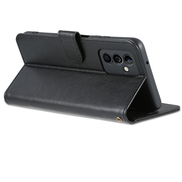 For Huawei Maimang 11 AZNS Sheepskin Texture Flip Leather Phone Case(Black) by AZNS