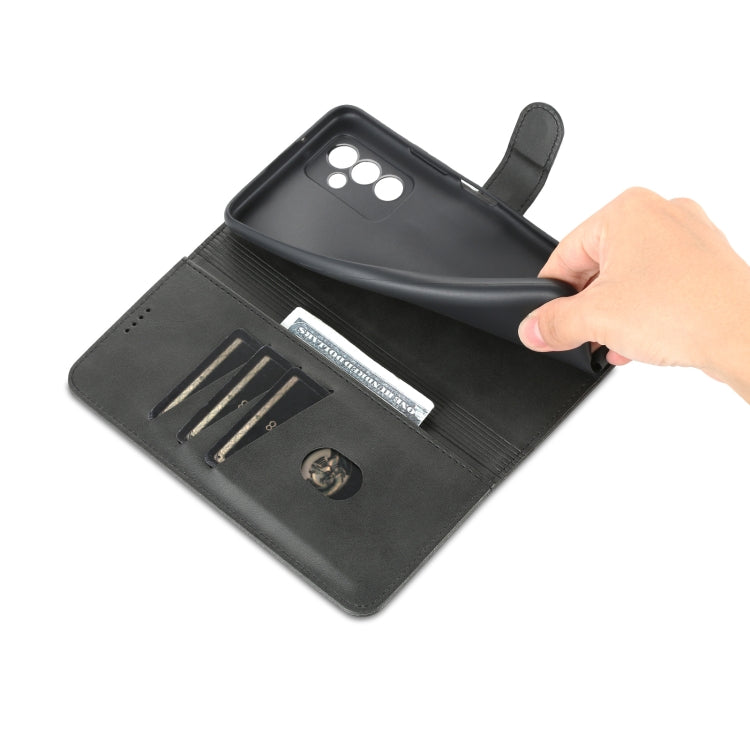 For Huawei Maimang 11 AZNS Skin Feel Calf Texture Flip Leather Phone Case(Black) by AZNS