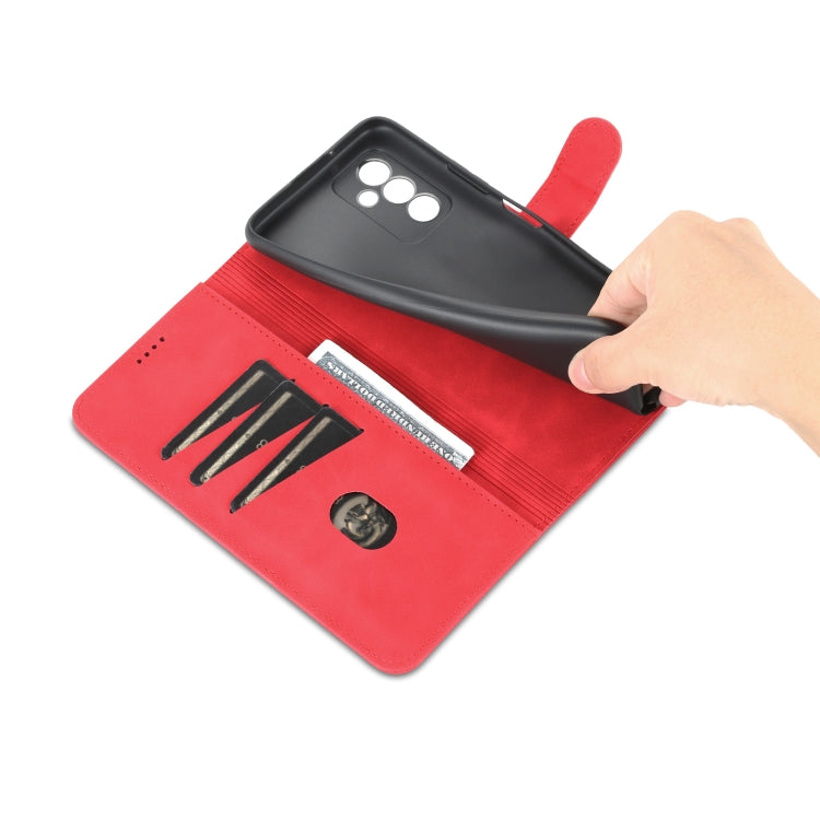 For Huawei Maimang 11 AZNS Skin Feel Calf Texture Flip Leather Phone Case(Red) by AZNS